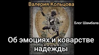 Об эмоциях и коварстве надежды -  Валерия Кольцова ,озвучила Надежда Куделькина