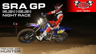 Full Race: 2024 SRA GP Glen Helen Night Race // Trevor Hunter 224 // 2024 YZ450FX