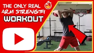 REAL Arm Strength Workouts for Baseball Pitchers & Players - 3 Drills to Healthy Arm Strength