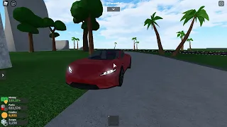 BORED SMASHING: Tesla Roadster (ROBLOX)