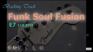 Funk  Soul  Fusion ／Backing Track (E7 118 BPM)