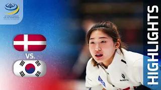 DENMARK v KOREA - Round-robin game Highlights - LGT World Women’s Curling Championship 2023