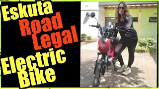 Eskuta quick overview of my electric bike road legal electric moped