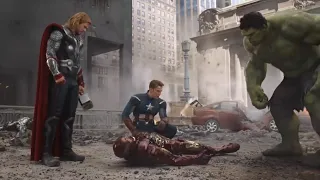 | Hulk Saves Iron Man | Final Battle Scene | The Avengers (2012) | MP4 MOVIE CLIPS HD |