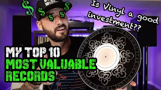 My Top 10 Most Valuable / Best investments in Vinyl Albums - You won't believe #1