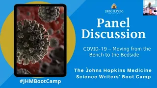 2020 Science Writers' Boot Camp: COVID-19 – Moving from the Bench to the Bedside