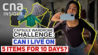 Capsule Wardrobe Challenge: I Survived On 5 Clothing Items For 10 Days| Talking Point Extra