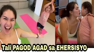 Tali Sotto ganito pala mag EHERSISYO Pauleen Luna NATAWA sa anak!