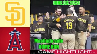 SD Padres vs. La Angels June 03, 2024 FULL GAME Highlights | MLB Season 2024