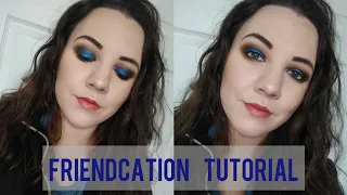 Sparkly Blue Eyeshadow | Dose of Colors Friendcation Tutorial