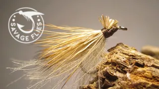 Tying and fishing a CDC Elk Hair Caddis (my go-to dry fly pattern)