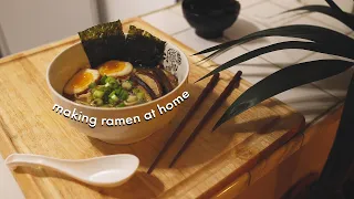 how to make ramen at home (no meat) 🍜