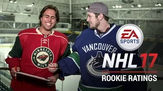 NHL Rookies React to NHL 17 Ratings