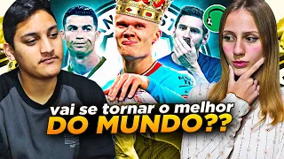 REACT EM CASAL - ♫ HAALAND É O MAIOR ARTILHEIRO DE UMA PREMIER LEAGUE! | Paródia Namora Aí