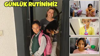 SILA MİRA GECE RUTİNİ | OKULA HAZIRLIK | MİRA HASTA OLDU | SILA MİRA