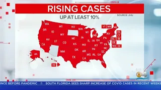 COVID Cases On The Rise In The U.S. As Delta Variant Spreads