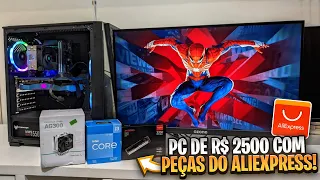 Roda Tudo! PC GAMER via AliExpress por R$ 2500,00 - Intel Core