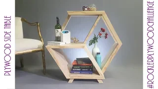 Hexagon Side table? / RocklerPlywoodChallenge