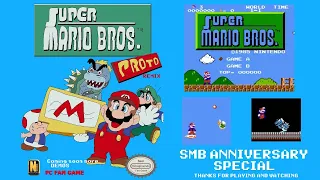 Super Mario Bros. Beta/Prototype recreated in 2023 (SMB 38th Anniversary Special) Nimaginendo Games
