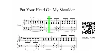 Put Your Head On My Shoulder Sheet Music