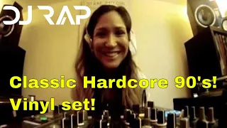 DJ Rap Playing Live Stream (happy hardcore mix 90's Vinyl) Show 2