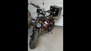 Ariel Rider Grizzly - Extreme Mods Upgrade - Givi Top Box - Diode Dynamics Lights