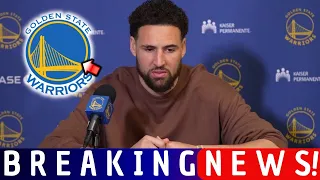 END OF THE NOVEL! KLAY THOMPSON'S DEPARTURE HAPPENS AT WARRIORS! STEVE KERR CONFIRMED! WARRIORS NEWS