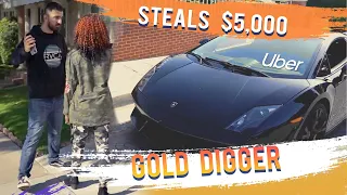 Cheating GOLD DIGGER Steals $5,000 😳💰AND THEN THIS HAPPENS... 😱