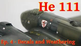 Model Heinkel 111 P-2 - 1/72 Airfix - Decals and Weathering