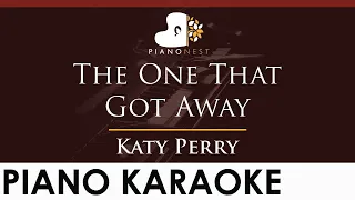 Katy Perry - The One That Got Away - HIGHER Key (Piano Karaoke Instrumental)