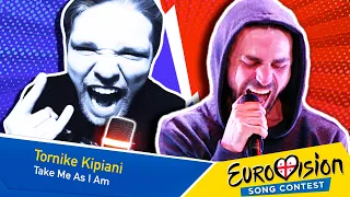 Reaction to Georgia Eurovision 2020 Tornike Kipiani "Take Me As I Am"
