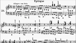 Heller 25 Studies Op.45 No.25 Epilogue Sheet Music