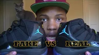 Comparison #1: Authentic Vs. Replica Air Jordan Retro 11 "Gamma" HD Review!!!