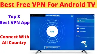 Free VPN For Android TV | How to use vpn on Android TV