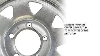 How to measure the PCD of a wheel