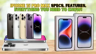 iPhone 15 Pro Max Specs, Features, and Camera Review | Everything You Need to Know