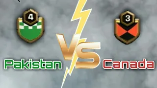Clash of clans most intense war between Pakistani and Canadian clan | 15 vs 15 war | noob vs noob?