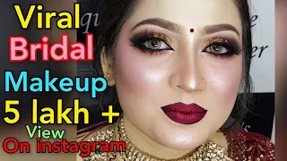 Viral Bridal Makeup || Most Beautiful #makeup #bride || kausar makeup official