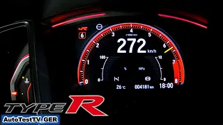 Honda Civic Type R FK8 (Sport Line) | Autobahn TACHO Top Speed | Speedometer | AutoTestTV_GER
