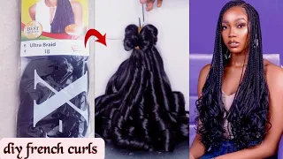 HOW TO MAKE FRENCH CURLS | Using Xpression Attachment