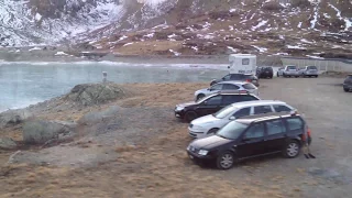 A scenic train journey of Bernina Express