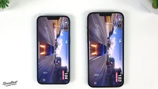 iPhone 13 Pro Max Vs iPhone 13 | Video test Display, SpeedTest, Comparison