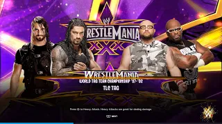 WWE 2K24 | The Shield VS The Dudley Boyz Tag Team Title TLC Match