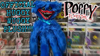 OFFICIAL HUGGY WUGGY PLUSH TOY UNBOXING & REVIEW VS BOOTLEG!!! || Poppy Playtime Horror MOB Games