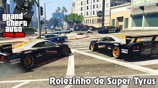 GTA V Online: ROLEZINHO 5 ESTRELAS DE SUPER PROGEN TYRUS VIVÃO!