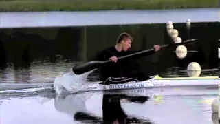 Anders Gustafsson paddling in Slow Motion 2010