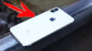 ЧТО ЕСЛИ ПОЕЗД - ПЕРЕЕДЕТ iPhone X ?!