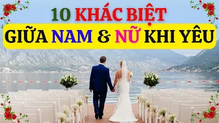 10 Khác Biệt Giữa Nam Và Nữ Khi Yêu