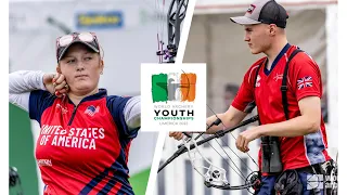 USA v Great Britain – compound U18 mixed team gold | Limerick 2023 World Archery Youth Championships