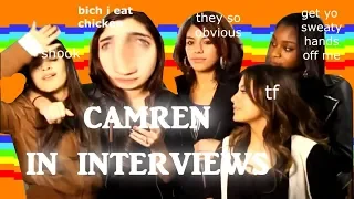 Camren moments in old fifth harmony interviews